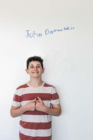 John on wall
