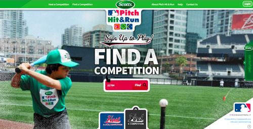 MLB Pitch, Hit, & Run registration