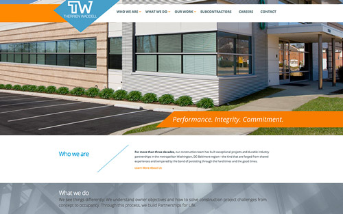 Therrien Waddell website homepage