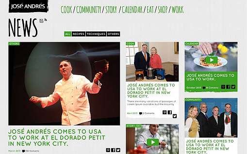 Jose Andrew news webpage