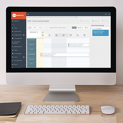 orases software loaded onto a client device