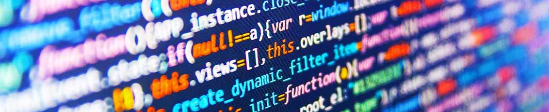 Custom software development in progress