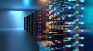 Saas software stored on servers which can be accessed through the cloud