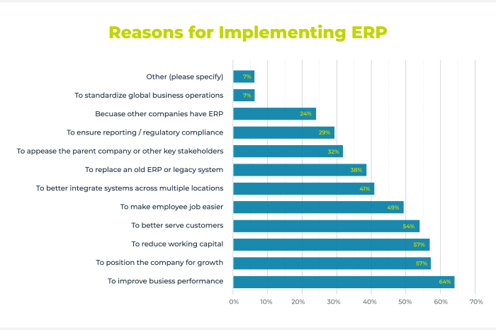 Reasons for implementing custom ERP software