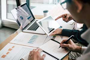 A custom ERP system report showing operational cost savings