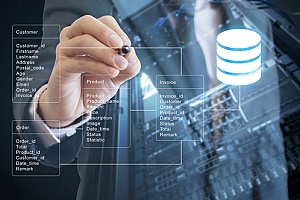 a new database structure being used after an application migration