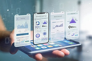 an application migration being performed for a mobile app