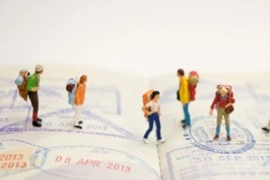 people dummies on passport
