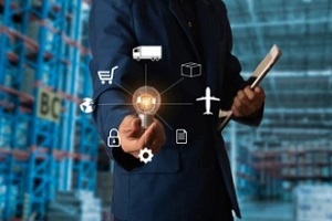supply chain management concept