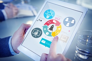 business management software concept