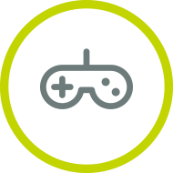 Video game controller icon