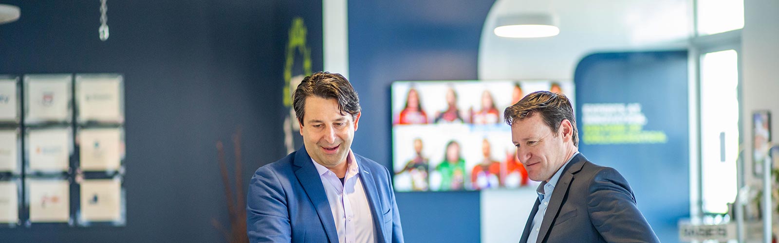 Orases team members in office
