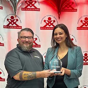 Orases team with best place to work award