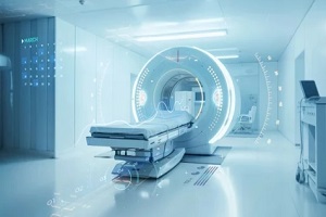 mri machine in lab
