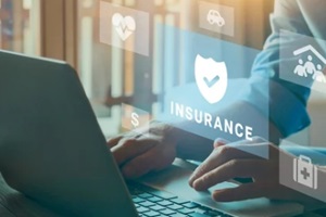 insurance concept, health, life and travel insurance