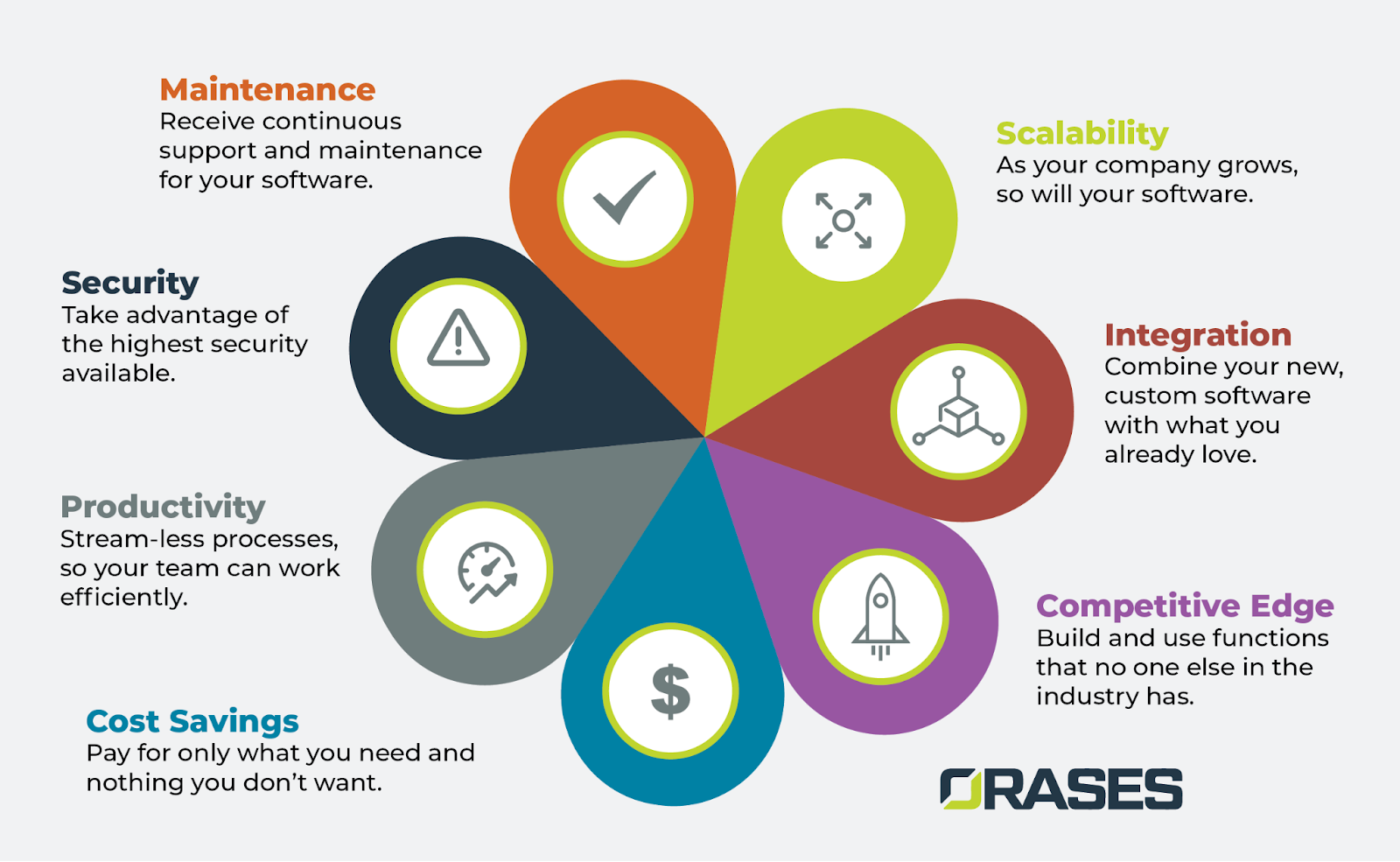 Advantages of custom software