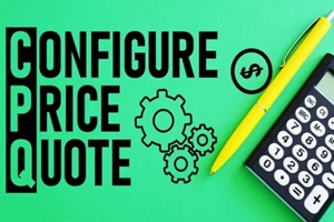 Configure price quote CPQ is shown using the text