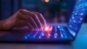 man coding for modernization